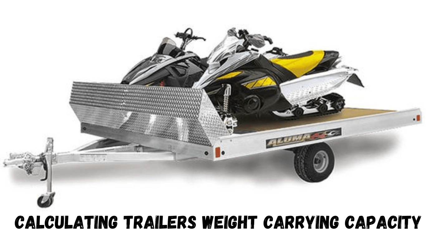 How much weight can a snowmobile trailer hold