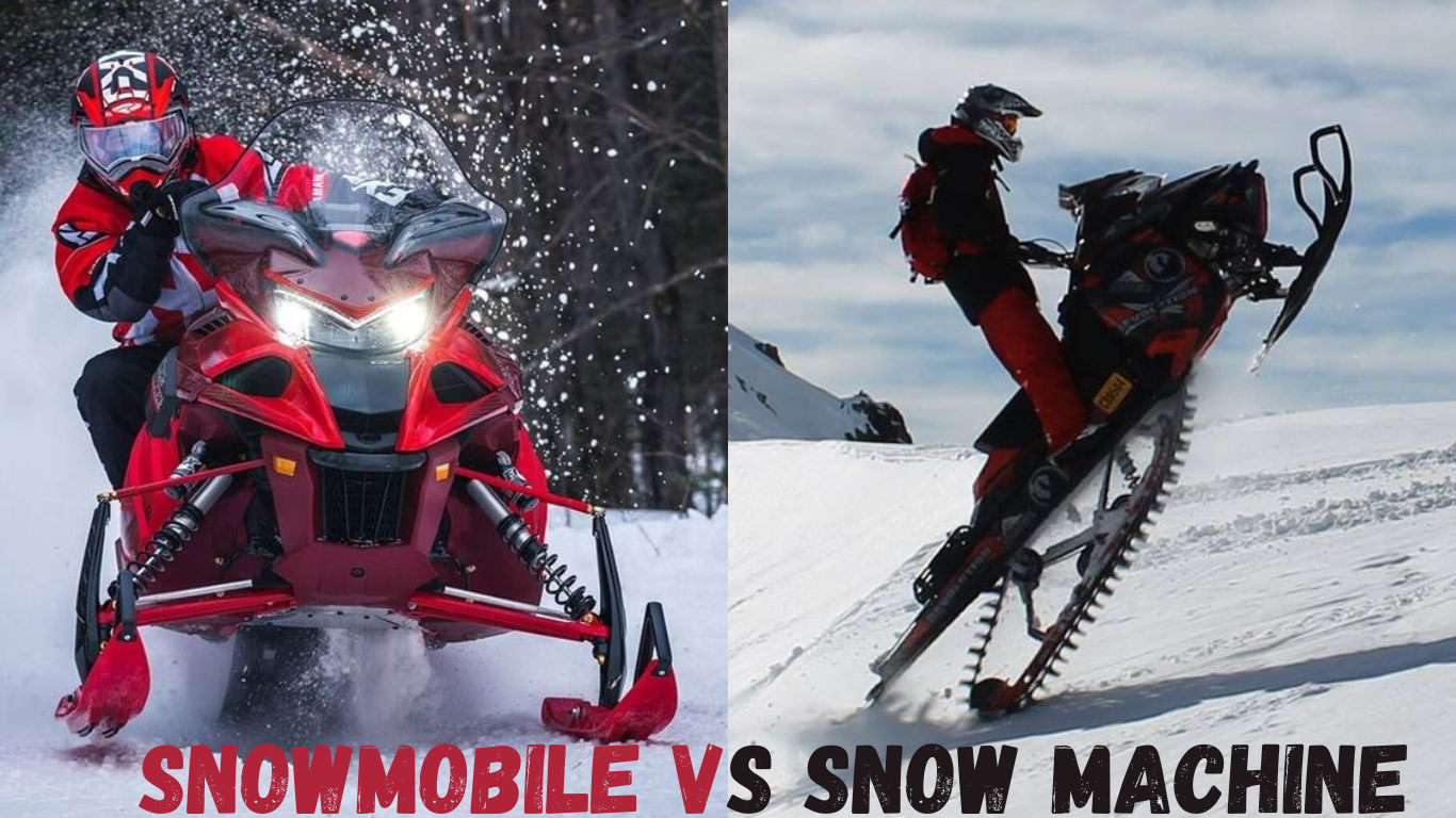 snowmobile vs snowmachine