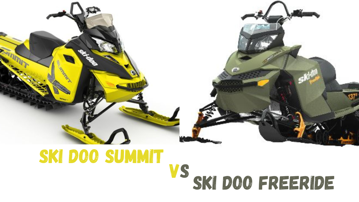 Ski-Doo Freeride vs Summit